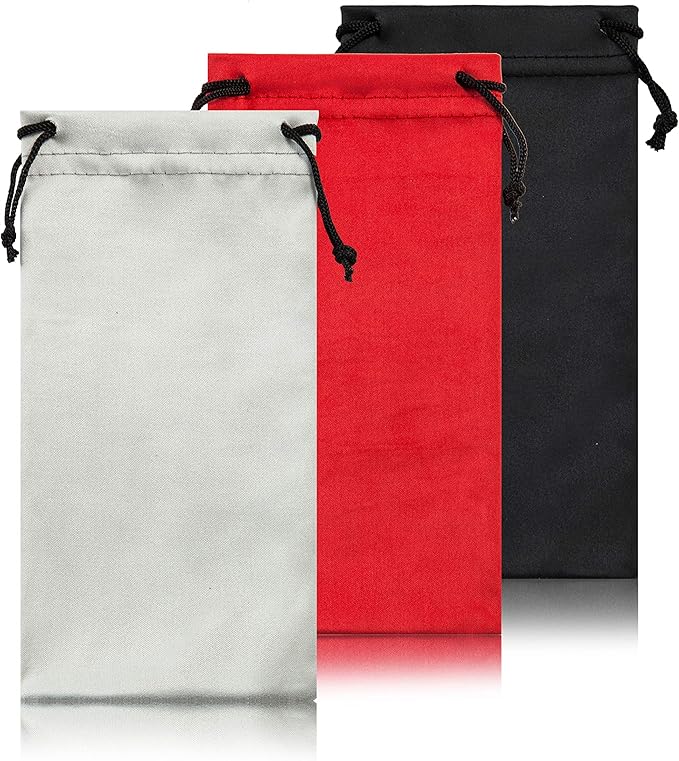 TRIUMPH VISION Soft Eyeglass Pouch 3 Pack