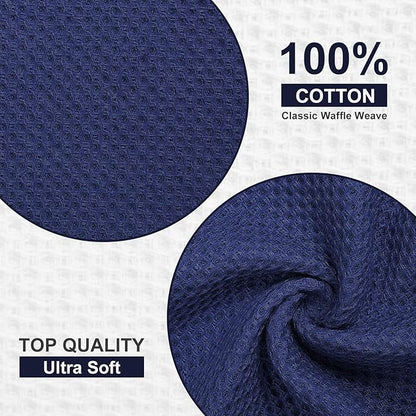 Homaxy 100% Cotton Dish Cloths, 8 Pack