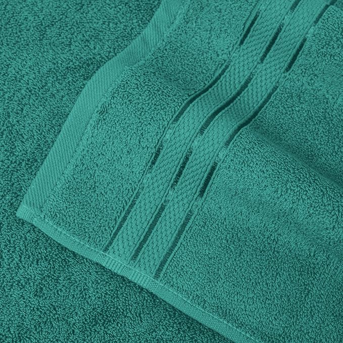 Elegant Comfort Three Line Popcorn Towel Set