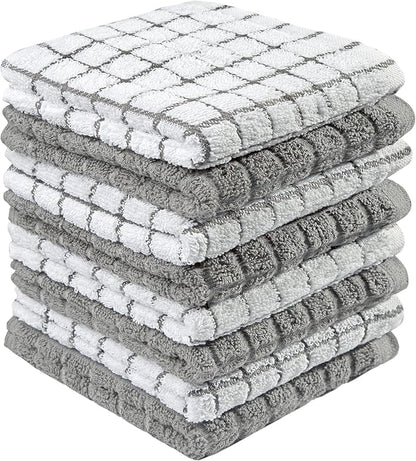 Bumble Dish Cloths | 12" x 12" | 100% Cotton Kitchen Towels | 405 GSM | Soft