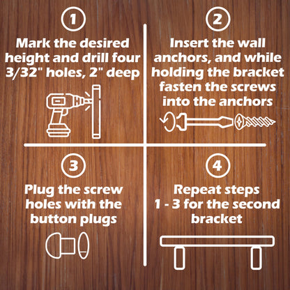 WADDELL Two-Way Corner Bracket (1 Count, 9" x 7" x 3.5") | Unfinished Hardwood Corbel for DIY Home Decor | Shelf Bracket w/ Pre-Drilled Countersunk Holes & Mounting Hardware | 5 Lb. Capacity Each