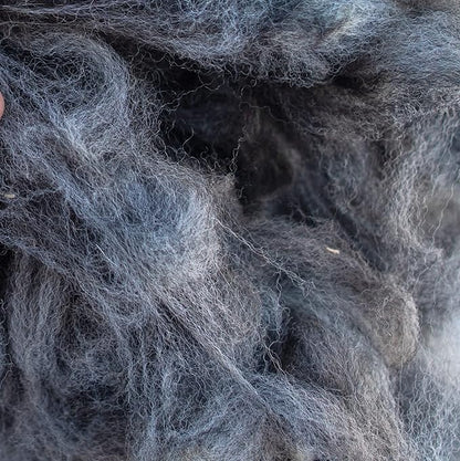 Alpaca Fleece Bird Nesting Material – 8oz Natural Nest Refills | 100% Alpaca Wool for Birds | Soft, Chemical-Free Nesting Fiber for Wild Birds | Eco-Friendly Bird Nest Filler