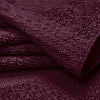 GLAMBURG Premium Cotton Oversized 2 Pack Bath Sheet 35x70-100% Pure Cotton