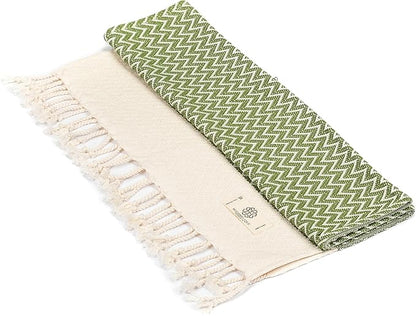 Madamelique Exclusive Hand Towels Set of 2-18 x 40 Inches