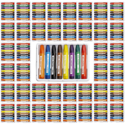 ForraFun 48 Sets 384 Pcs Oil Pastels Bulk 8 Colors Hexagonal Soft Oil Crayons Pastels Easy Grip Non-toxic Art Supplies for Beginners Artists Painting Drawing Blending Graffiti Gallery