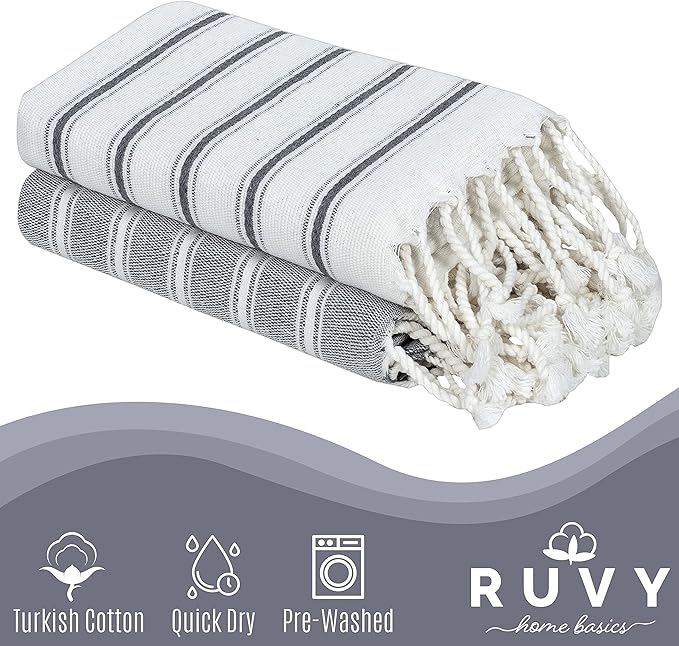 Ruvy Home Basics Turkish Hand Towels