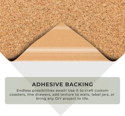 VViViD Natural Cork Adhesive Vinyl Tape Roll (4" x 20ft Roll)