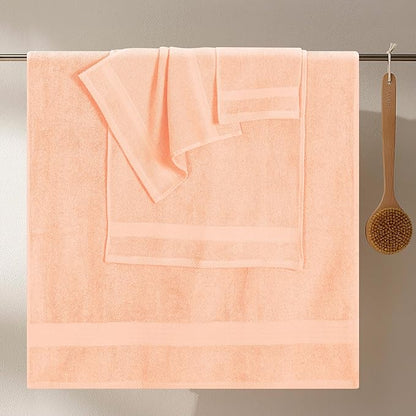 GLAMBURG Ultra Soft 8-Piece Towel Set