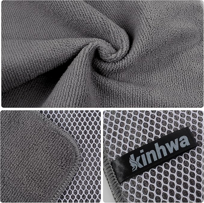 KinHwa Kitchen Washcloths for Dishes Absorbent Microfiber Dish Cloths Quick Dry