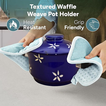 Casa Platino Silicone Oven Mitts & Pot Holders, 4-Piece – Oven Mitt