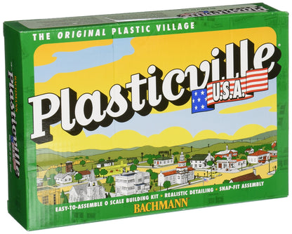 Bachmann Trains - PLASTICVILLE U.S.A. BUILDINGS – CLASSIC KITS - CAPE COD HOUSE (2/box) - O Scale