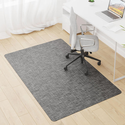 Homek Office Chair Mat for Hardwood & Tile Floor, 30"x48" Computer Chair Mat, Non-Curve Anti Slip Hard Floor Protector for Rolling Chair, PVC Mat Desk Rug for Home Office