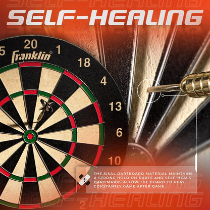 Franklin Sports Bristle Dartboard - 18"