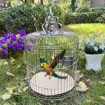 Gravel Paper for Bird Cage,BirdCage Liner Papers Cuttable Gravel Liner Sea Sand Paper Pet Animal Cages Cushion Great for Hard-Billed Birds Parrot | Clean Safe & Aids in Digestion (20 PCS - 17" x 11")