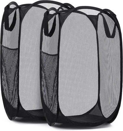Handy Laundry Collapsible Mesh Pop Up Hamper