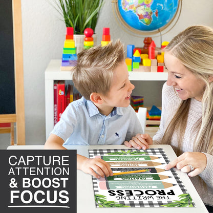 Parts of Speech Posters for Classroom Must Haves - 12 Grammar Posters, Writing Process for Homeschool, Elementary & Middle School, ELA 3rd 4th & 5th Grade Teacher Must Haves, Farmhouse Classroom Decor
