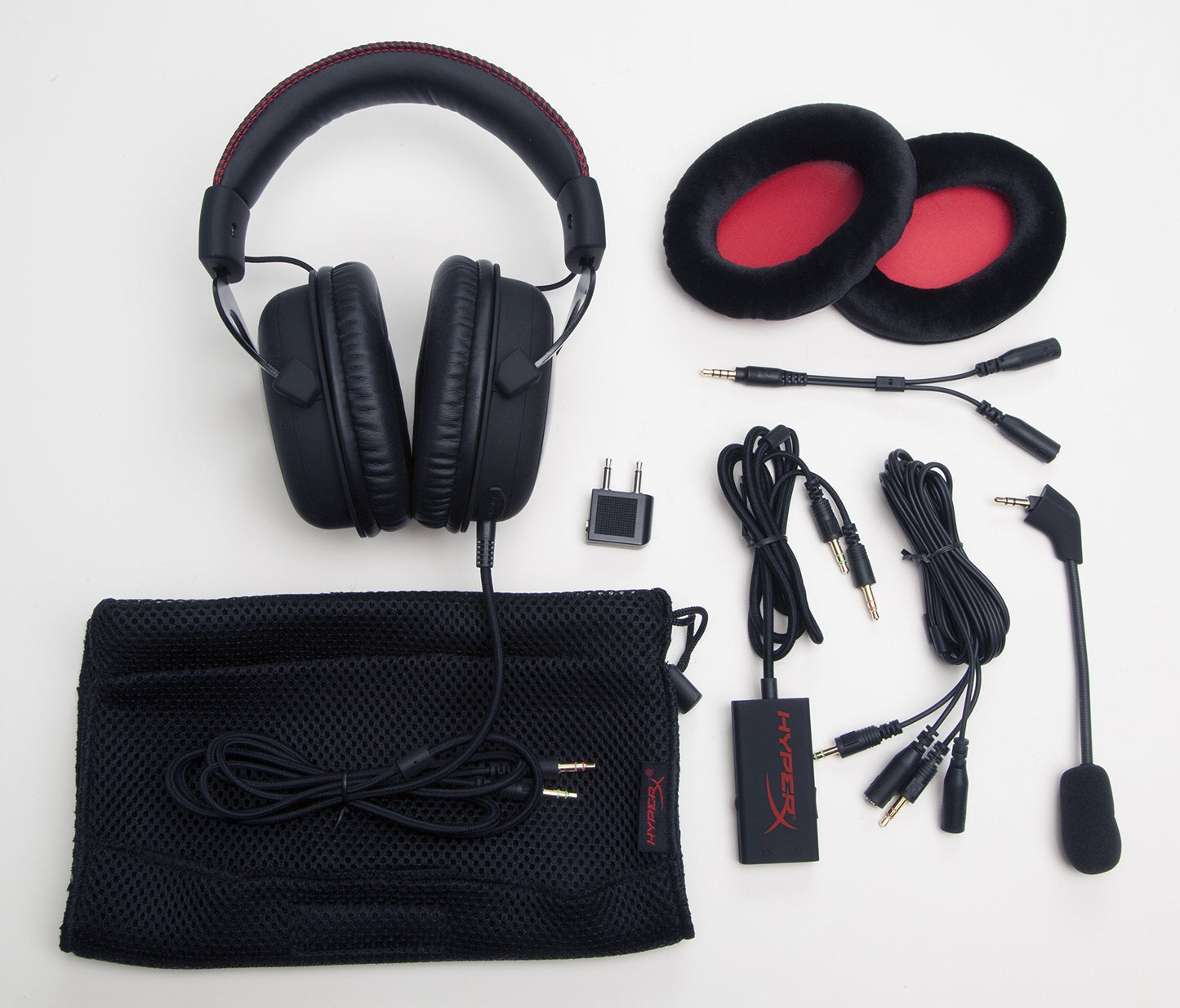HyperX Cloud Gaming Headset for PC, Xbox One¹, PS4, PS4 PRO, Xbox One S¹, Nnintedo Switch (KHX-H3CL/WR) - Black