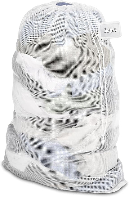 Whitmor Mesh Laundry Bag with ID Tag