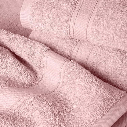 SUPERIOR Egyptian Cotton Pile 6 Piece Towel Set, Includes 2 Bath, 2 Hand