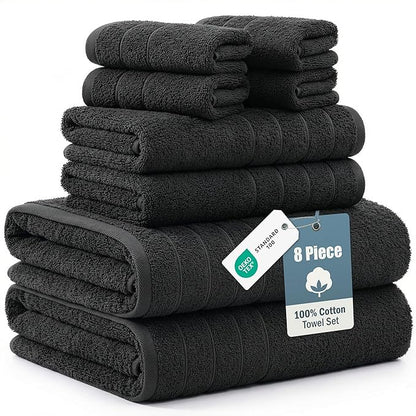 Casa Platino 100% Cotton Towel Set