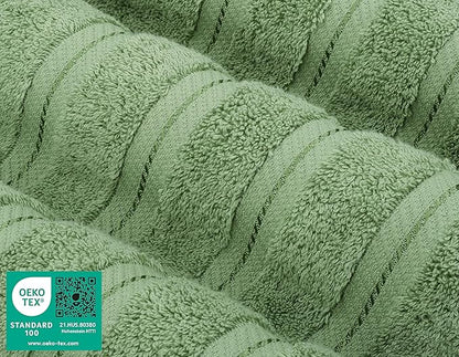 American Soft Linen Premium 3 Piece Towel Set, 1 Bath Towel 1 Hand Towel 1