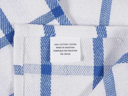 KAF Home Premium Kitchen Towels, Large 100% Cotton, Flat & Terry Absorbent Dish