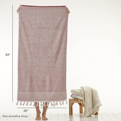 SKL Home Longborough 100% Turkish Cotton Premium Bath Towel, 640 GSM, Soft &