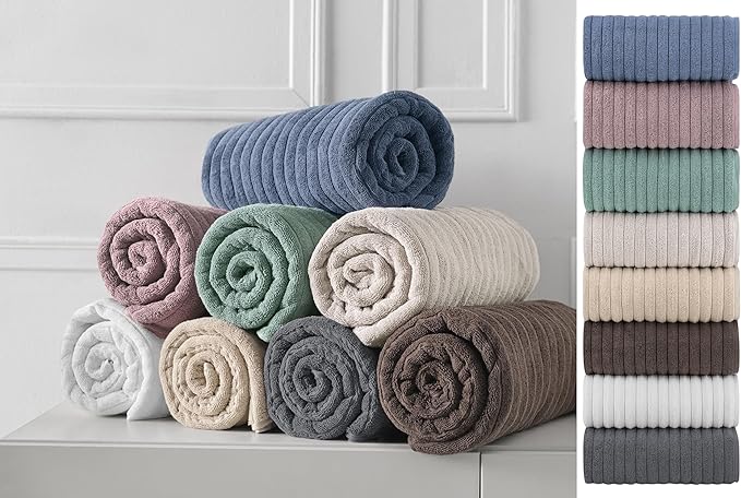 Classic Turkish Towels CTT Luxurious 100% Turkish Cotton Washcloths 6 Pack