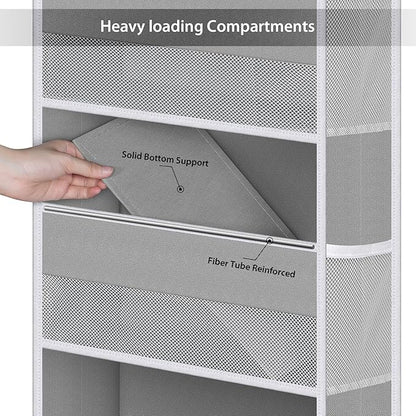 Univivi Hanging Storage Organizer Nursery Closet Cabinet Baby Storage