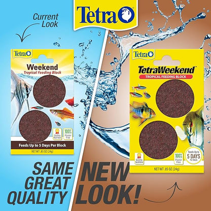 Tetra Weekend and Vacation Feeder Slow-Release Fish Food for Tropical Fish