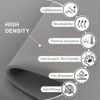 DECOLAB Desk Dividers, Portable Table Partition Screen Panel for Office, Workspace, Classroom, Student, Freestanding, Scratch Resiatance, 48"x18", Steel