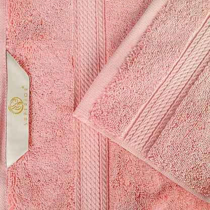 SUPERIOR Egyptian Cotton Pile Bath Sheet Set of 2, Ultra Soft Luxury Towels