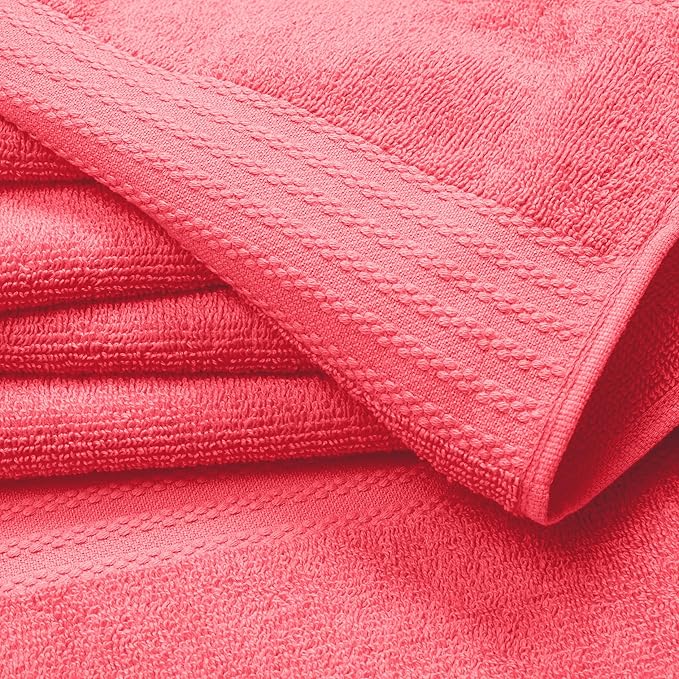 GLAMBURG Ultra Soft 8-Piece Towel Set