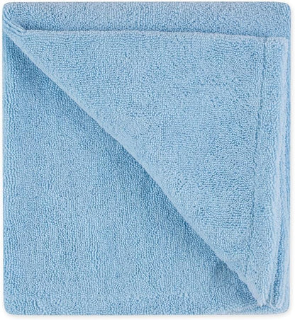 Bone Dry Pet Grooming Microfiber Towel, Embroidered Collection, X-Large,41x23.5", Blue