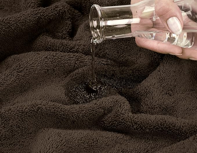 American Soft Linen Luxury 6 Piece Towel Set, 2 Bath Towels 2 Hand Towel 2