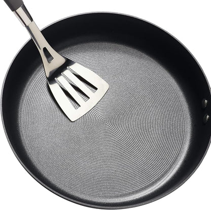 Circulon Symmetry Hard Anodized Nonstick Induction Frying Pan, 8.5-Inch Fry Pan, Black (Pack of 4)