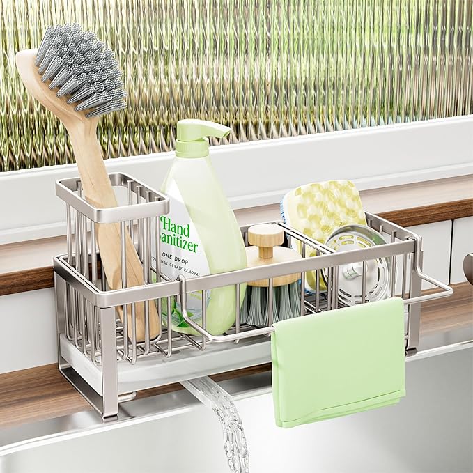 SWTYMIKI Sponge Holder for Kitchen Sink