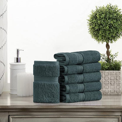 Superior Solid Egyptian Cotton Face Towel Set