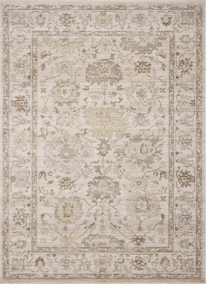 Loloi Magnolia Home by Joanna Gaines Pace Collection PAC-01 Natural/Stone 5'-3" x 7'-6" Area Rug