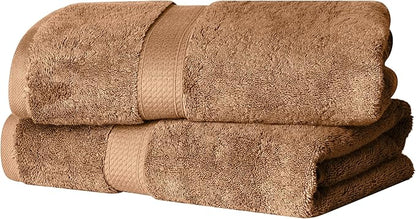 SUPERIOR - 900GSM BATH RT Egyptian Cotton Solid Towel Set