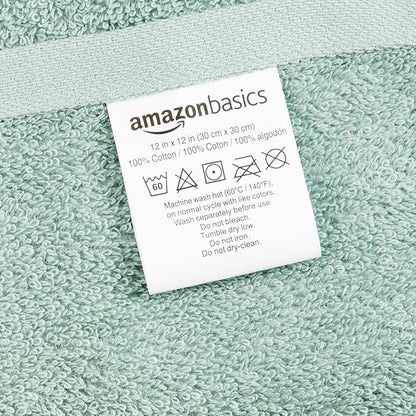 Amazon Basics Cotton Washcloths