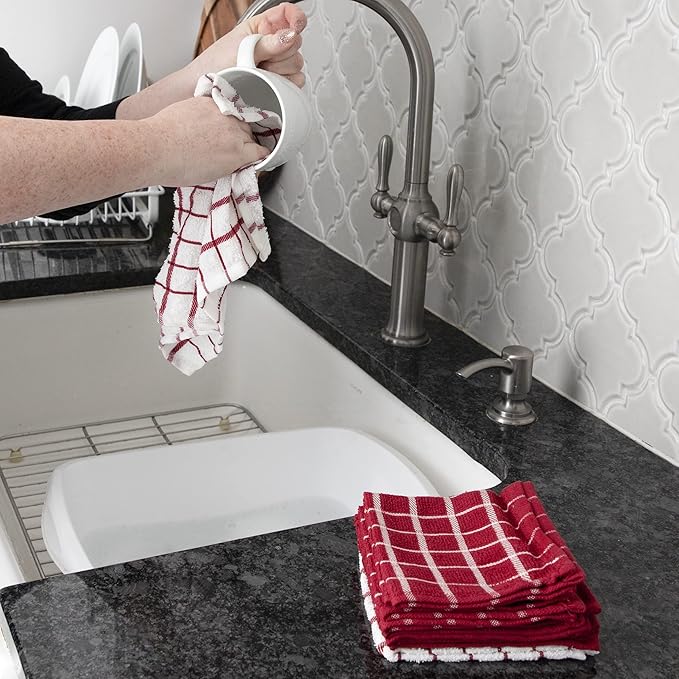 Ritz Premium 3-Pack Kitchen Towel & 6-Pack Dish Cloth Set
