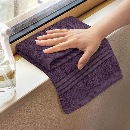 Utopia Towels Wash Cloths Set, 12 by 12 Inches, 100% Cotton Ring Spun, Highly