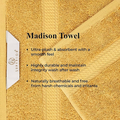 Superior Egyptian Cotton Pile Bath Towels, Ultra Soft Luxury Towel, Thick Plush
