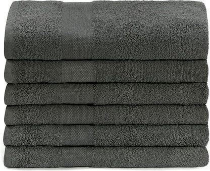 Simpli-Magic Cotton Bath Towels, 6 Pack