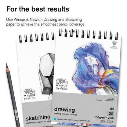 Winsor & Newton Studio Collection, 6 Count, Charcoal Pencils