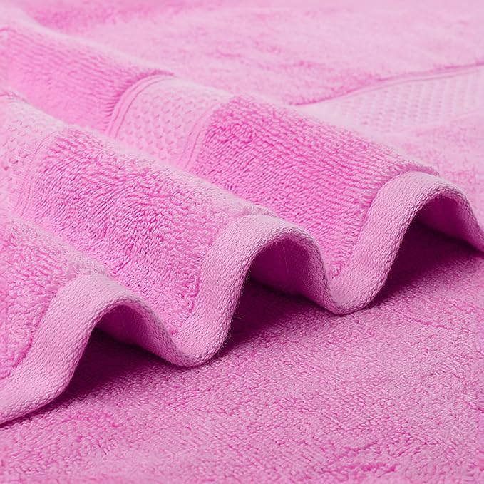 Fluffy Cotton Bath Towels Set650GSM, 2-Piece Set, Thickened and Enlarged