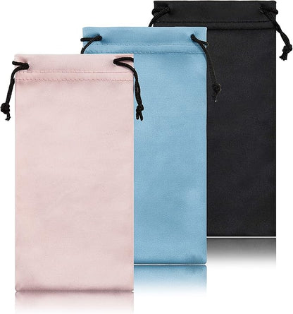 TRIUMPH VISION Soft Eyeglass Pouch 3 Pack