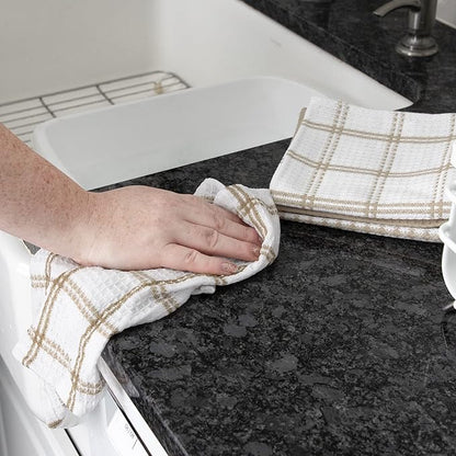 T-Fal Premium Waffle Dish Cloths: Highly Absorbent, Super Soft Long Lasting