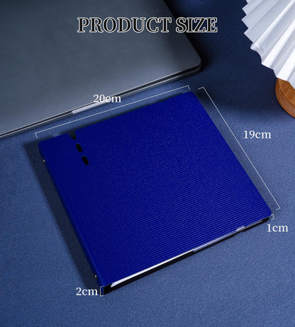 XMLINPER Business Card Holder Organizer, Can be Noted as a Business Card Book Binder Management Book with 168 Card Slots (Royal blue)